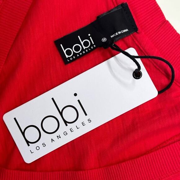 NWT | Bobi Los Angeles | Inset V-Neck Tank | Chili | Medium - Picture 7 of 14